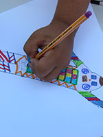 Taller de arte para niños.